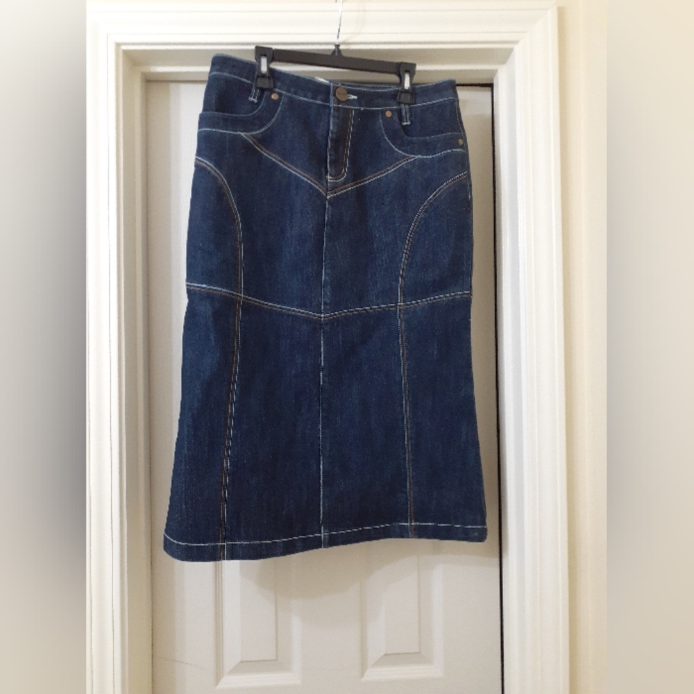 LENA Jeans Denim Skirt